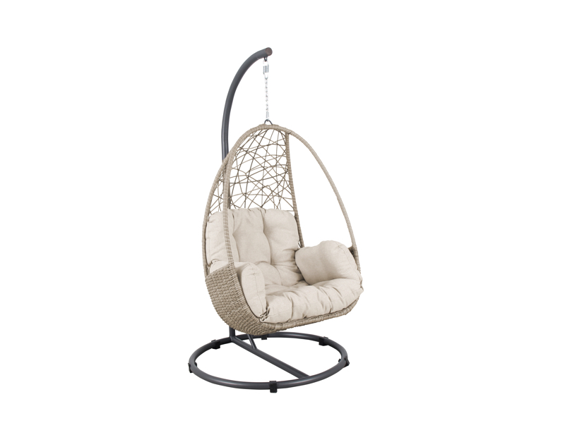 Kettler Palma Single Cocoon Garden Swing Seat Oyster